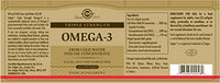 Thumbnail for Solgar Triple Strength Omega-3 950 mg, 100 Softgels - Supports Cardiovascular, Joint & Skin Health - Heart Healthy Supplement - Essential Fatty Acids - Non GMO, Gluten Free, Dairy Free - 100 Count