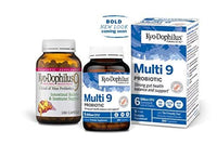 Thumbnail for Kyolic Kyo-Dophilus Multi 9 Probiotic, Strong Gut Health Balance and Support*, 180 Capsules