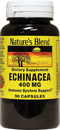 Thumbnail for Nature's Blend Echinacea 400 mg 90 Capsules