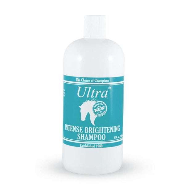 Ultra Enhanced Intense Brightening Shampoo 32 oz. | Horse Coat Enhancement | Maximum Whitening Capabilities | Loosens Tough Stains