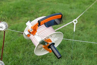 Thumbnail for Gallagher Electric Fence Reel | Durable 3:1 Geared Fencing Reel for Polywire, Polyrope & Fence Tape | Fast Winding, Heavy-Duty Gearbox, Shatter-Resistant Lock