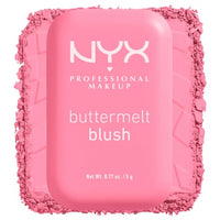 Thumbnail for NYX PROFESSIONAL MAKEUP Buttermelt Powder Blush, Fade and Transfer-Resistant Blush, Up to 12HR Make Up Wear, Vegan Formula - Butta Together