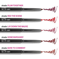 Thumbnail for wet n wild Lip Liner, Plum Together, Matte | Retractable | Gel Formula | Pencil Format | Pack of 2