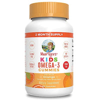 Thumbnail for MaryRuth Organics Vegan Omega 3 Gummies for Kids 2+, 2 Month Supply, Sugar Free, Omega 3 Supplement with Vitamin C, Flaxseed Oil, Immune Support, Essential Nutrient ALA, No Fish Taste, 60 Count