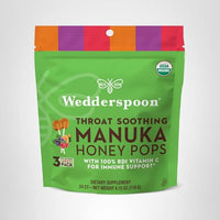 Thumbnail for Wedderspoon Organic Manuka Honey Pops for Kids, Variety Pack 24 (Pack of 1)