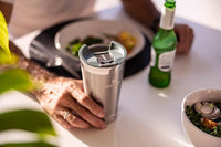 Thumbnail for Stanley Stay-Chill Beer Pint 16 oz | Wide Mouth Lid | Built-In Bottle Opener | Beer Tumbler Cup | Insulated Stainless Steel Pint Glass | BPA-Free | Polar