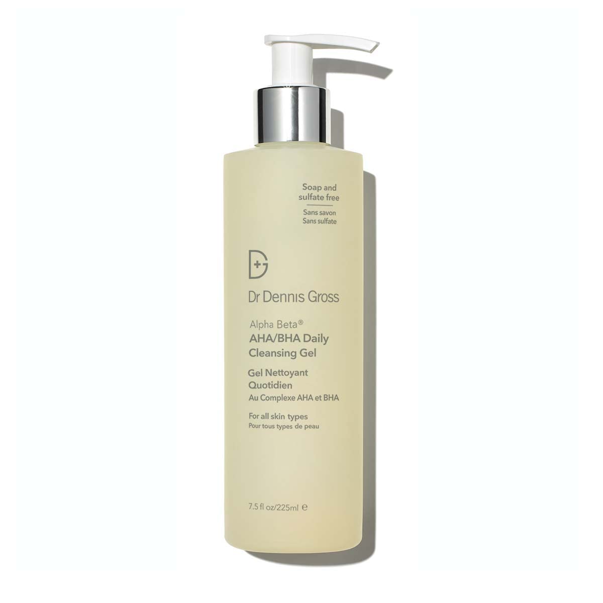 Dr Dennis Gross Alpha Beta® AHA/BHA Daily Cleansing Gel, for Skin That is Dull, Congested and Uneven Tone & Texture (7.5 Fl Oz)