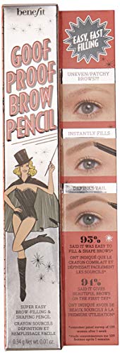 Thumbnail for Benefit Goof Proof Brow Pencil No.2 Light 0.01 Ounce, Medium, 1 Count