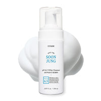 Thumbnail for ETUDE SoonJung pH 6.5 Whip Facial Cleanser 5.1 fl. oz. (150ml) 21AD | Soft Bubble Fragrance-Free Low-pH Korean Hydrating Cleansing Wash for Sensitive Skin | Korean Skin Care, K-Beauty | Vegan