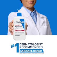 Thumbnail for CeraVe Intensive Moisturizing Lotion, Hydro-Urea + Shea Butter, Body Lotion For Dry Skin, Relieves Signs Of Extra Dry Skin, Non Greasy Hydrating Cream For Rough, Tight, Red & Itchy Skin, 8oz