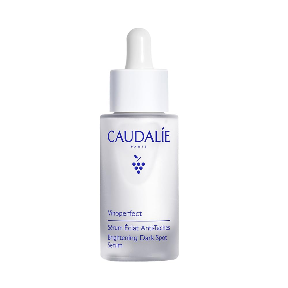 Caudalie Vinoperfect Brightening Dark Spot Serum, Dark Spot Corrector 62x More Effective than Vitamin C, Skin Brightening Serum with Viniferine, 1 Fl Oz