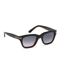 Thumbnail for Tom Ford SNOWDON FT0237 05B Black/Other Sunglasses Grey Gradient 52mm Lens