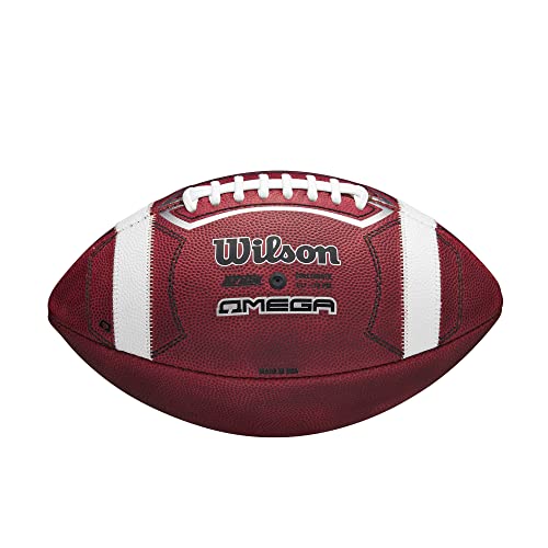 WILSON Omega Official College Football - Official Size, Brown