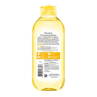 Thumbnail for Garnier Micellar Water with Vitamin C, Facial Cleanser & Makeup Remover, Brightening & Hydrating, For All Skin Types, Vegan, Cruelty Free, 13.5 Fl Oz (400mL), 1 Count