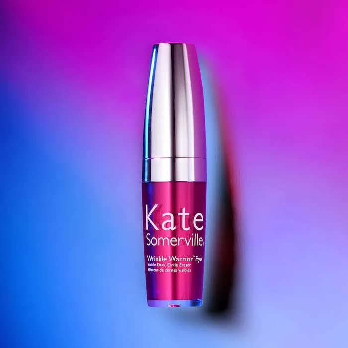Kate Somerville Wrinkle Warrior Eye Gel | Visible Dark Circle Eraser | Instantly Plumps & Hydrates Under Eye Skin | 0.3 Fl Oz