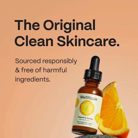 Mad Hippie Vitamin C Serum with Konjac Root, Hyaluronic Acid & Ferulic Acid