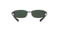 Thumbnail for Ray-Ban RB3364 Metal Rectangular Sunglasses, Gunmetal/Polarized Green, 62 mm