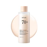 Thumbnail for ANUA Rice 70 Glow Milky Toner, for Glass Skin, Rice Water, Niacinamide, Ceramides, Panthenol, Fragrance-Free, Non comedogenic, Fungal Acne Safe, Korean Skin Care, 250ml/8.45fl.oz.
