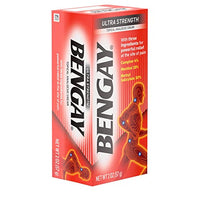 Thumbnail for Bengay Ultra Strength Topical Pain Relief Cream, Non-Greasy Analgesic for Minor Arthritis, Muscle, Joint, and Back Pain, Camphor, Menthol & Methyl Salicylate, 2 oz Packaging May Vary (Pack of 2)