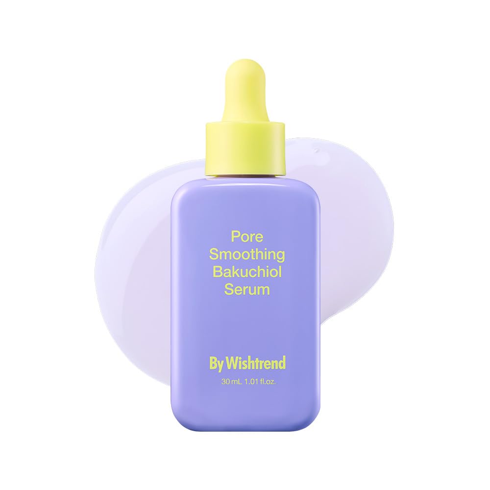 By Wishtrend Pore Smoothing Bakuchiol Serum 1.01 Fl Oz, Powerful Pore Care, Niacinamide, Peptide, Collagen