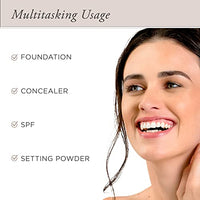 Thumbnail for PUR Beauty 4-in-1 Pressed Mineral Makeup Powder Foundation with SPF 15 - Concealer & Finishing Compact Pressed Powder for Face - Buildable Medium to Full Coverage Foundation Powder (Light)