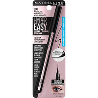 Thumbnail for Maybelline Hyper Easy Liquid Pen No-Skip Eyeliner, Satin Finish, Waterproof Formula, Pitch Black, 0.018 Fl Oz