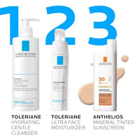 Thumbnail for La Roche-Posay Anthelios Tinted Sunscreen SPF 40+, Broad Spectrum SPF + Antioxidants, Titanium Dioxide & Zinc Oxide Sunscreen, 4 Flexible Shades With No White Cast, Oil Free & Oxybenzone Free