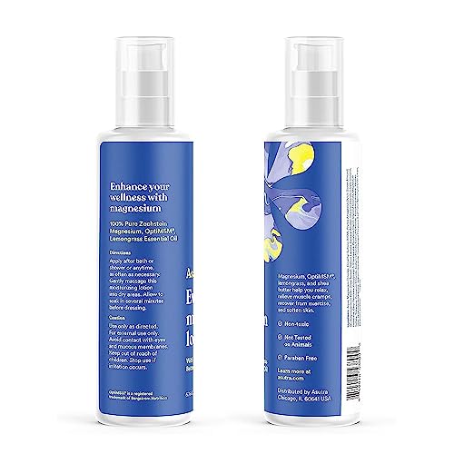 ASUTRA Ultimate Topical Magnesium Bundle, 4 fl oz Magnesium Oil Spray, 2 lb Bag of Bath Flakes, 6.76 fl oz Everyday Lotion, Derived from Zechstein Seabed
