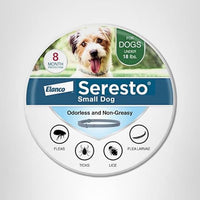 Thumbnail for Seresto Small Dog Vet-Recommended Flea & Tick Treatment & Prevention Collar for Dogs Under 18 lbs. | 8 Months Protection