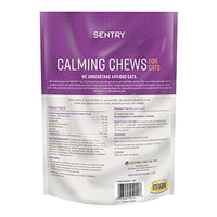 Thumbnail for Sentry Calming Chews for Cats, Calming Aid Helps to Manage Stress & Anxiety, With Pheromones That May Help Curb Destructive Behavior & Separation Anxiety, Calming Health Supplement for Cats, 4 oz.