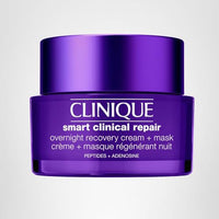Thumbnail for Clinique Smart Clinical Repair Anti Aging Overnight Recovery Face Cream + Mask For All Skin Types | With Hyaluronic Acid + Peptides | Hydrating | Repairs Lines + Wrinkles, 1.7 Fl Oz
