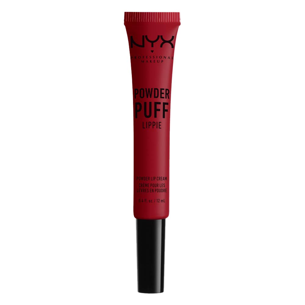 NYX PROFESSIONAL MAKEUP Powder Puff Lippie Lip Cream, Liquid Lipstick - Group Love (True Red)