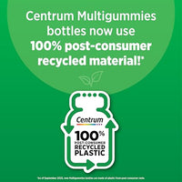 Thumbnail for Centrum MultiGummies Gummy Multivitamin for Women, Multivitamin/Multimineral Supplement with Vitamin D3, B and Antioxidants, Assorted Fruit Flavor - 170 Count
