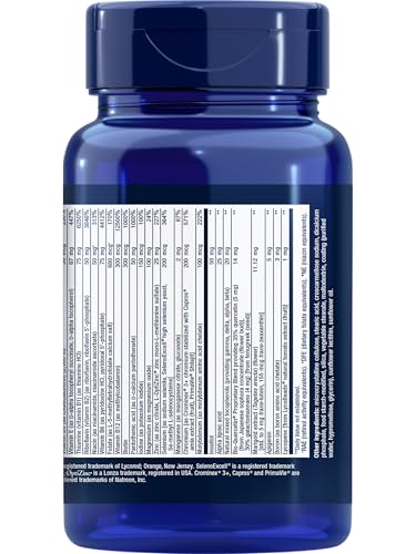Life Extension Two-Per-Day Multivitamin - Packed with Over 25 Vitamins, Minerals & Extracts -Vitamins B6, C, D - Zinc - Two-Month Supply - Non-GMO, Gluten-Free - 120 Tablets
