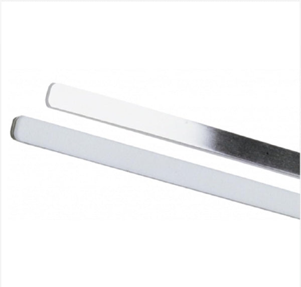 DJO Finger Splint Padded Strip Aluminum/Foam Left or Right Hand Silver/Gray (#79-72165, Sold Per Piece)
