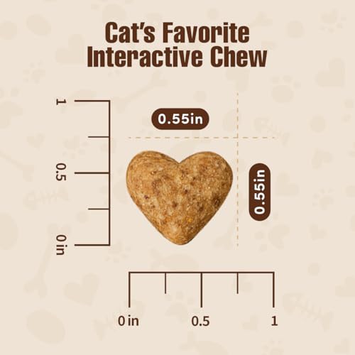 Get Naked Digestive Health Crunchy Cat Treats 2.5oz - Chicken Flavor, Grain-Free Cat Probiotics for Indoor Cats, Supports Healthy Digestion, Dental Health & Immunity, Made in The USA