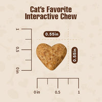 Thumbnail for Get Naked Digestive Health Crunchy Cat Treats 2.5oz - Chicken Flavor, Grain-Free Cat Probiotics for Indoor Cats, Supports Healthy Digestion, Dental Health & Immunity, Made in The USA