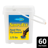 Thumbnail for Farnam SimpliFly Feed Through Fly Control for Horses, 3.75 lbs, 60 Day Supply, EPA-Approved Pellets to Prevent Stable Flies in Manure – Safe, Palatable Daily Supplement for Fly Population Control