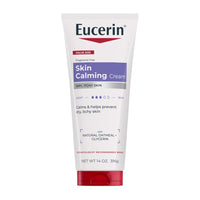 Thumbnail for Eucerin Skin Calming Cream - Full Body Lotion for Dry, Itchy Skin, Natural Oatmeal Enriched - 14 oz. Tube