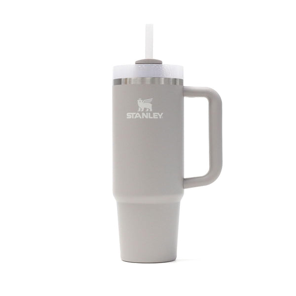 Stanley H2.0 Vacuum Quencher, 0.3 gal (0.88 L), Ash Gray, Cold Insulation, Durable, Straw Water Bottle, Summer, Outdoors, Dishwasher Safe