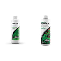 Thumbnail for Seachem Flourish Freshwater Plant Supplement (500 ml) and Seachem Flourish Advance Growth Supplement (500 ml)