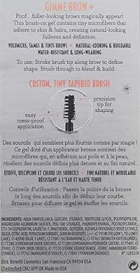 Thumbnail for Benefit Gimme Brow+ Volumizing Fiber Gel, #3 Medium Neutral Light Brown, 0.05 Fl Oz