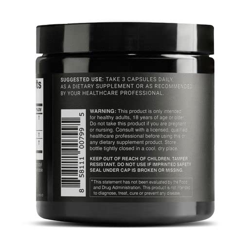 Toniiq 1600mg Resveratrol Blend - Ultra High Purity and 3rd Party Tested - with MCT Oil for Added Bioavailability - Optimal NAD Supplement