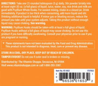 Thumbnail for The Vitamin Shoppe Psyllium Whole Husks Easy Mixing Powder Fiber Supplement – 68 Servings (12 oz Powder)