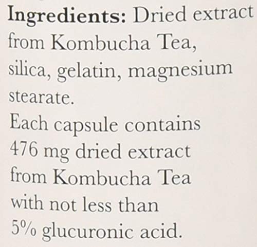 Pronatura Kombucha Capsules, 580 Mg, 90 Capsules
