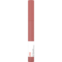 Thumbnail for Maybelline Super Stay Ink Crayon Lipstick Makeup, Precision Tip Matte Lip Crayon with Built-in Sharpener, Longwear Up To 8Hrs, Achieve It All, Brown Nude, 1 Count