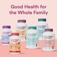 Thumbnail for SmartyPants Teen Girl Multivitamin Gummies: Omega 3 Fish Oil (EPA/DHA), Vitamin C, D3, B12, Vitamin A, K & Zinc, Gluten Free, Includes Biotin to Support Hair, Skin & Nails, 120 Count (30 Day Supply)