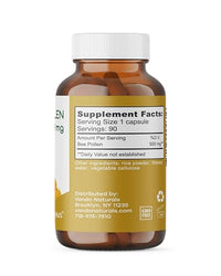 Thumbnail for Apihaus Bee Pollen 500mg 90capsules