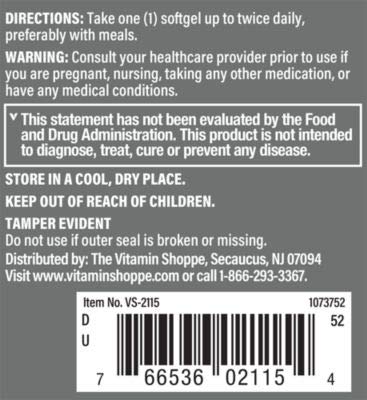 The Vitamin Shoppe Saw Palmetto Extract 160mg, Supplement for Prostate Health - Easy to Swallow Softgels (100 Softgels)