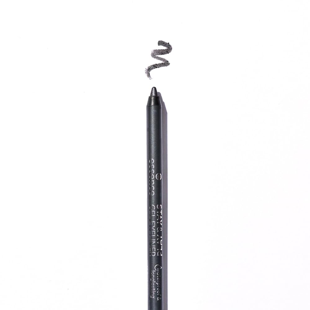 essence | Stay & Play Gel Eyeliner | Super Soft Gel-like Texture | Waterproof & Longlasting | Vegan & Cruelty Free (08 Stardust Love)